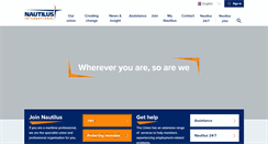 Desktop Screenshot of nautilusint.org
