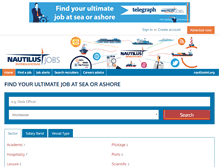 Tablet Screenshot of jobs.nautilusint.org